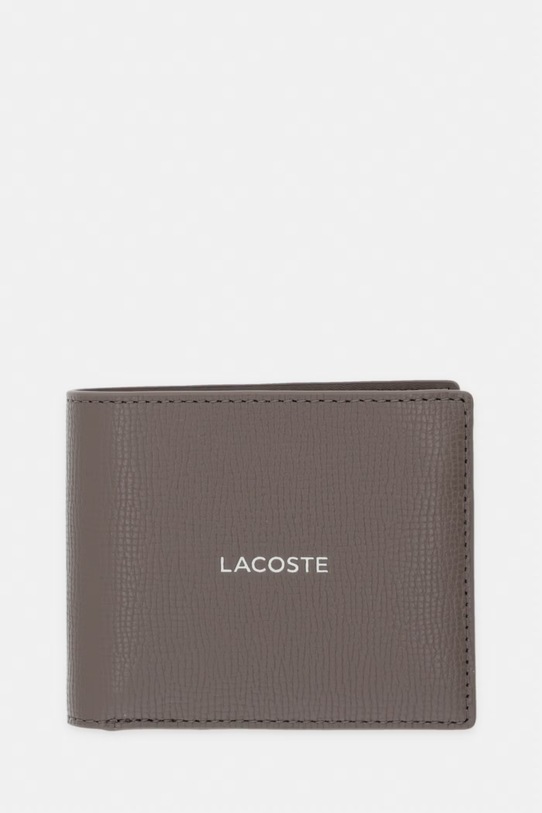 Lacoste гаманець RFID чоловічий шкіряний коричневий NH5053OI
