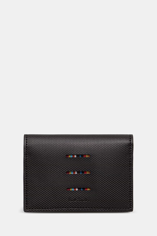 Шкіряний гаманець Paul Smith FOLD OVER CARD HOLDER гладкий коричневий M1A.6758.USITRI