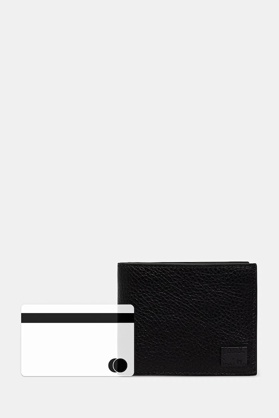 Шкіряний гаманець Paul Smith COMPACT BFOLD M1A.7267.TBRAND чорний