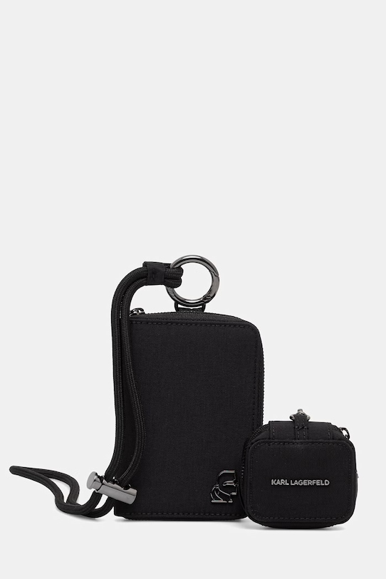 Karl Lagerfeld portfel męski czarny B1M32053