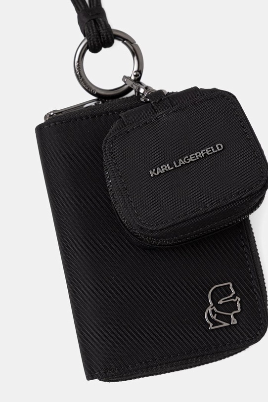 Karl Lagerfeld portfel męski B1M32053 czarny