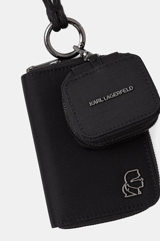 Karl Lagerfeld portfel męski B1M32053 czarny