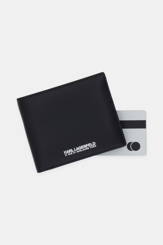 Karl Lagerfeld portfel męski czarny B2M32053