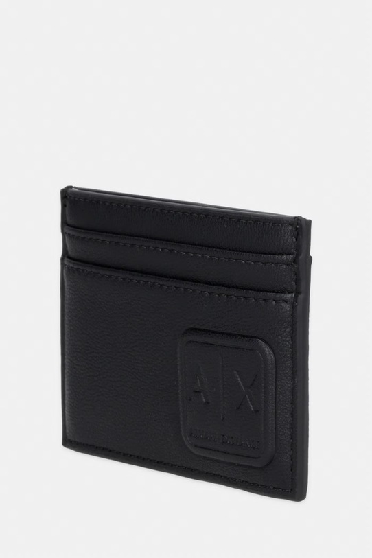 Armani Exchange etui na karty męskie XM000169.AF22653 czarny SS26