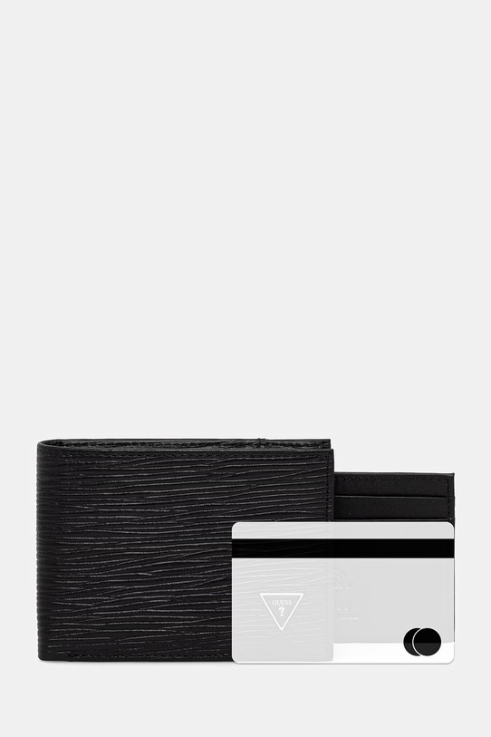 Guess πορτοφόλι ανδρικό δερμάτινο MILANO SMMIPR.LEA92