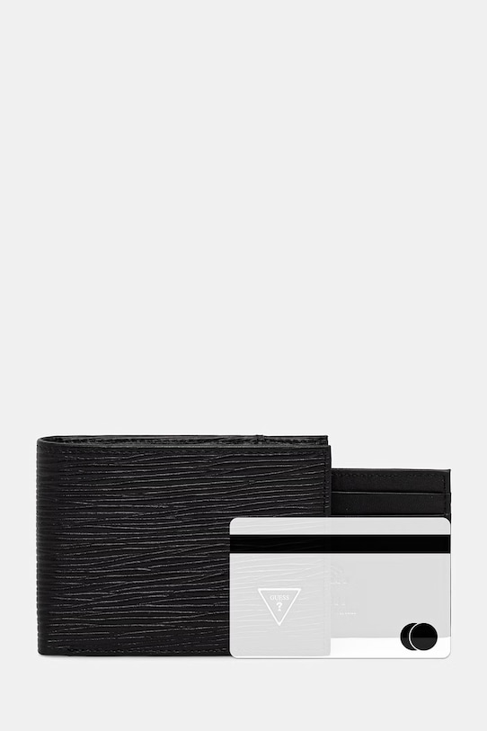 Guess πορτοφόλι ανδρικό δερμάτινο MILANO SMMIPR.LEA92