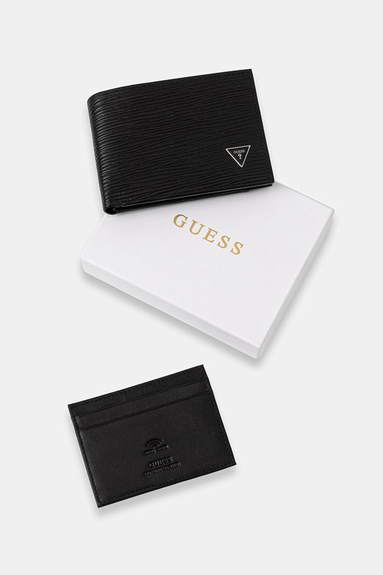 Guess πορτοφόλι ανδρικό δερμάτινο MILANO SMMIPR.LEA92