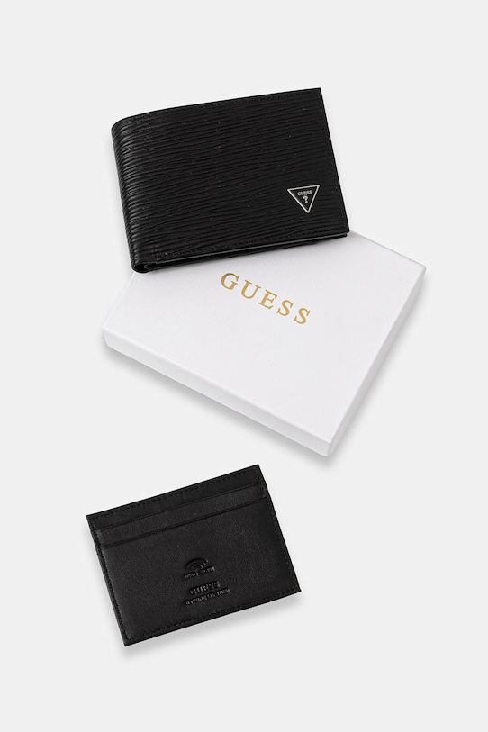 Guess πορτοφόλι ανδρικό δερμάτινο MILANO SMMIPR.LEA92