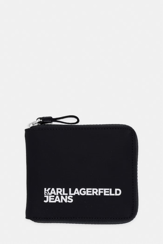 Karl Lagerfeld Jeans portfel męski czarny B2M32046