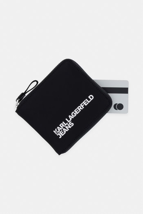 Karl Lagerfeld Jeans portfel męski czarny B2M32046