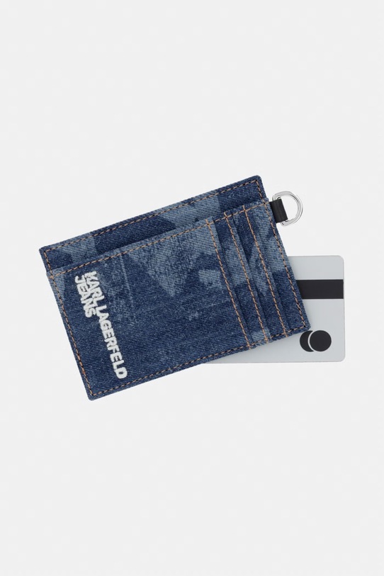 Doplnky Puzdro na karty Karl Lagerfeld Jeans B2M32048 modrá