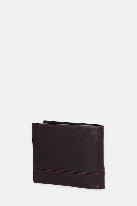 U.S. Polo Assn. portfel skórzany GORDON WEU5G2689MHA brązowy SS26