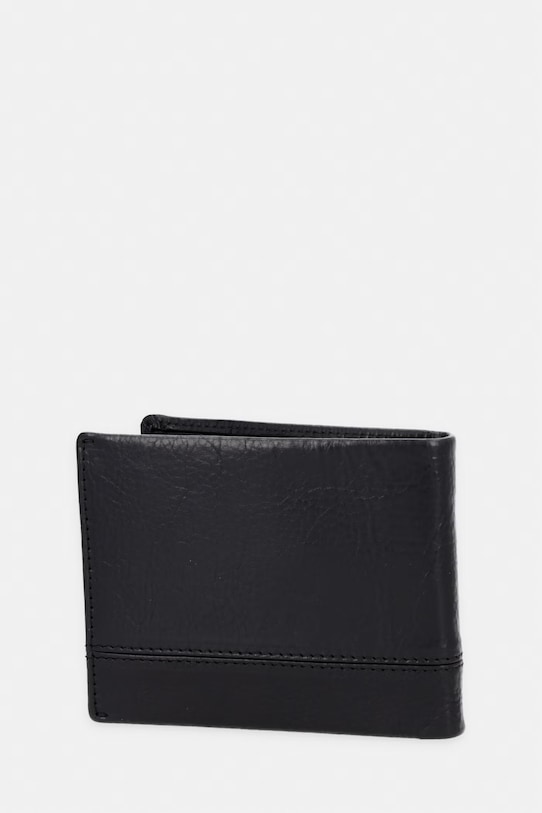 U.S. Polo Assn. portfel skórzany GORDON WEU5G2689MHA czarny SS26