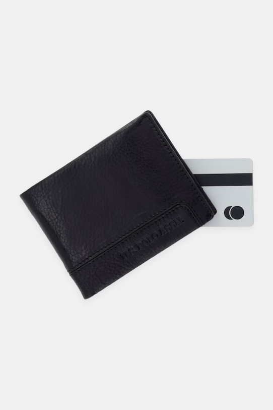 U.S. Polo Assn. portfel skórzany GORDON czarny WEU5G2689MHA