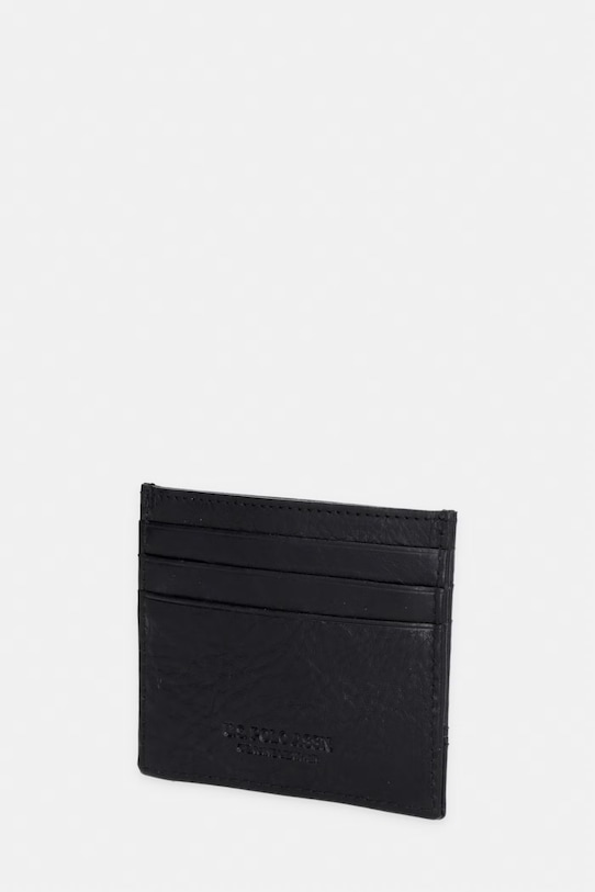 U.S. Polo Assn. etui na karty skórzane GORDON WEU5G2694MHA czarny SS26