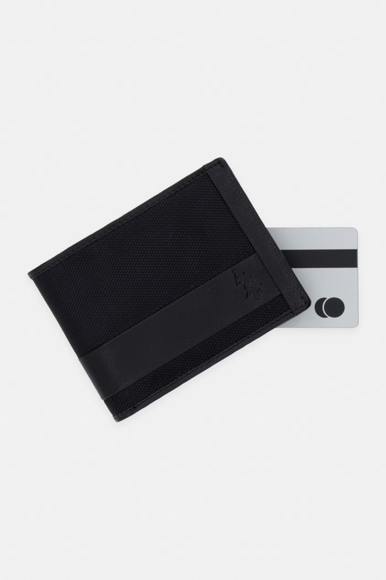 Peňaženka U.S. Polo Assn. MALLET čierna WEUMW2626MH9