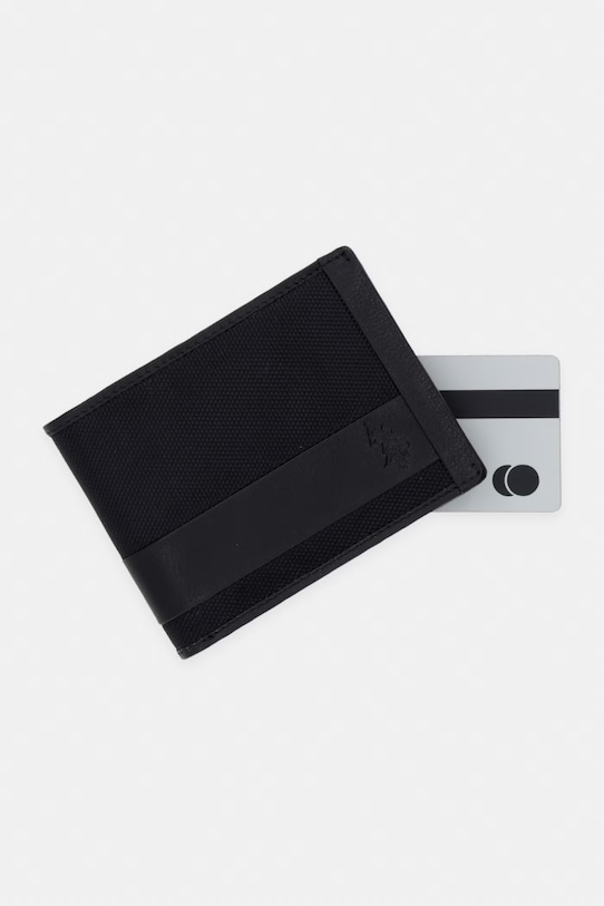Peňaženka U.S. Polo Assn. MALLET čierna WEUMW2626MH9