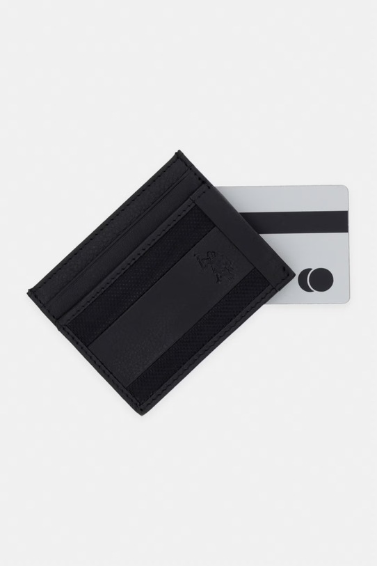 Αξεσουάρ Δερμάτινη θήκη για κάρτες U.S. Polo Assn. MALLET WEUMW2630MH9 μαύρο