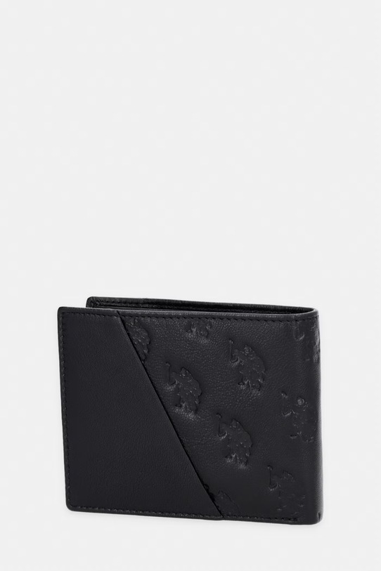 Kožená peňaženka U.S. Polo Assn. ROTHER WEURK2715MHA čierna SS26