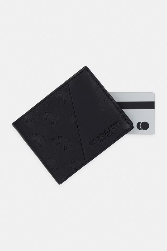 Kožená peněženka U.S. Polo Assn. ROTHER černá WEURK2717MHA