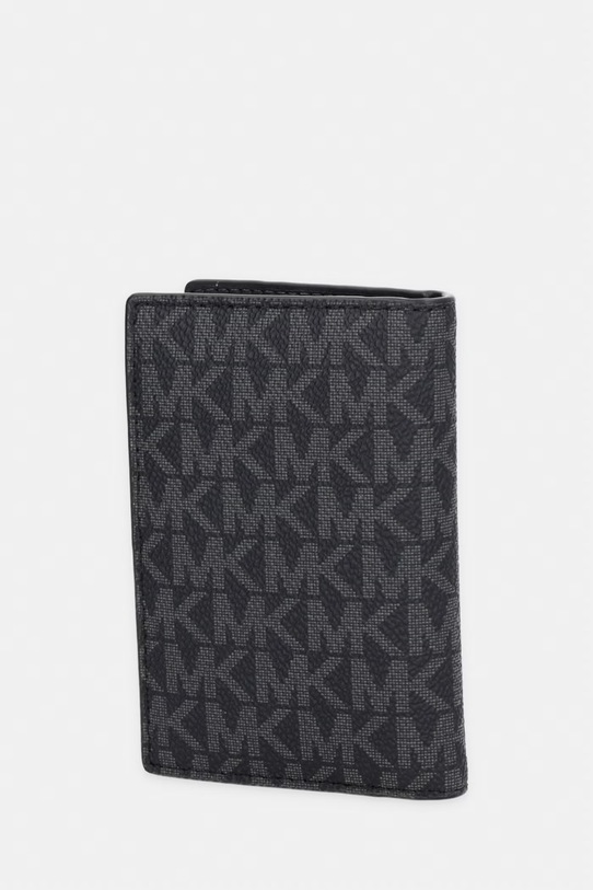 Michael Kors etui na karty męskie 39S6LHDF0B czarny SS26