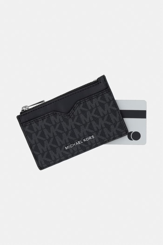 Akcesoria Michael Kors Portfel męski z imitacji skóry 39S6LHDD5B czarny