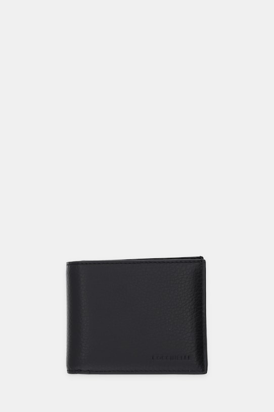 Coccinelle portfel skórzany SOFT skóra licowa czarny E2.MUK.81.04.02