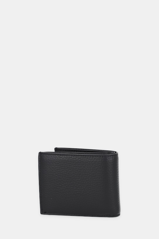 Coccinelle portfel skórzany SOFT E2.MUK.81.04.02 czarny SS26