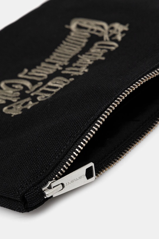 Peňaženka Carhartt WIP Canvas Graphic Zip Wallet I036087.3HOXX čierna