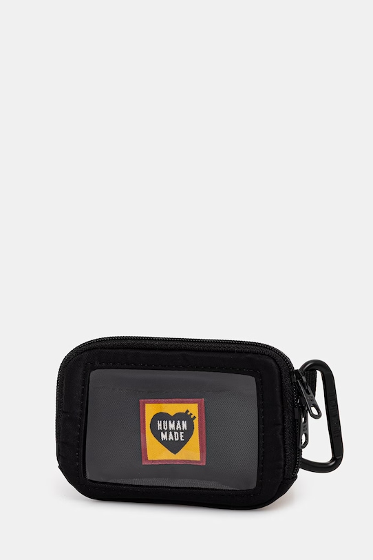 Human Made CARD CASE Custodia per le carte HM31GD076 nero SS26