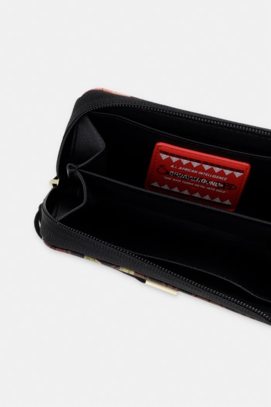 Akcesoria Sprayground portfel z imitacji skóry 910W8997NSZ brązowy