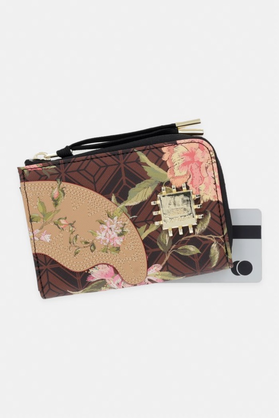 Sprayground portfel z imitacji skóry brązowy 910W8997NSZ