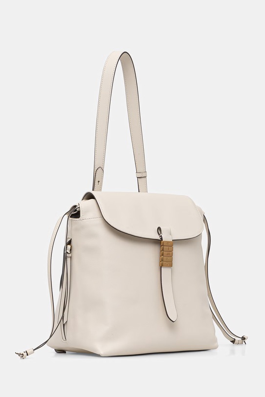 Pinko plecak skórzany 106063.A0QO beżowy SS26