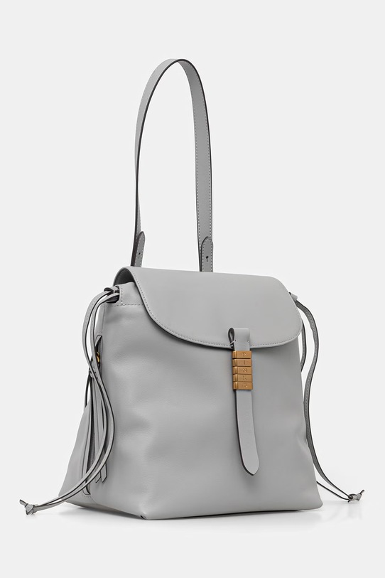 Pinko plecak skórzany 106063.A0QO szary SS26