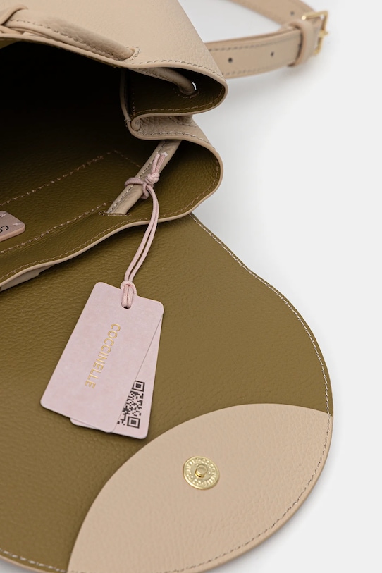 Coccinelle plecak skórzany NIKLA E5.TOA.54.01.01 beżowy