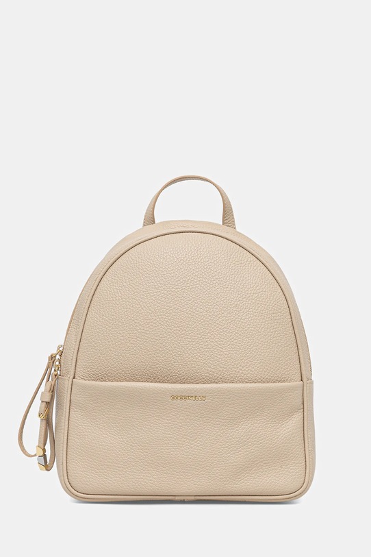 Coccinelle plecak skórzany NORY skóra licowa beżowy E1.U45.14.02.01
