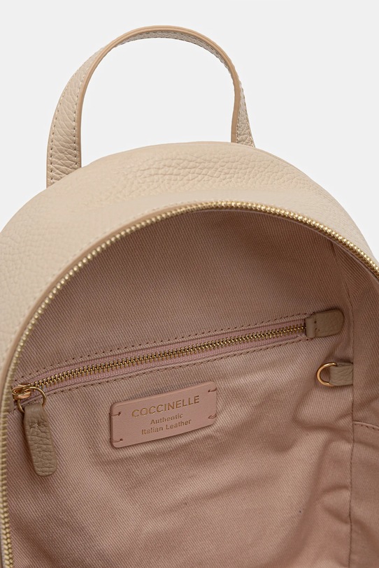 Coccinelle plecak skórzany NORY E1.U45.14.02.01 beżowy