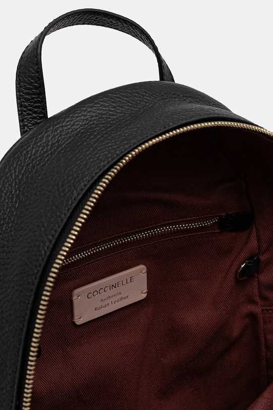 Coccinelle plecak skórzany NORY E1.U45.14.02.01 czarny