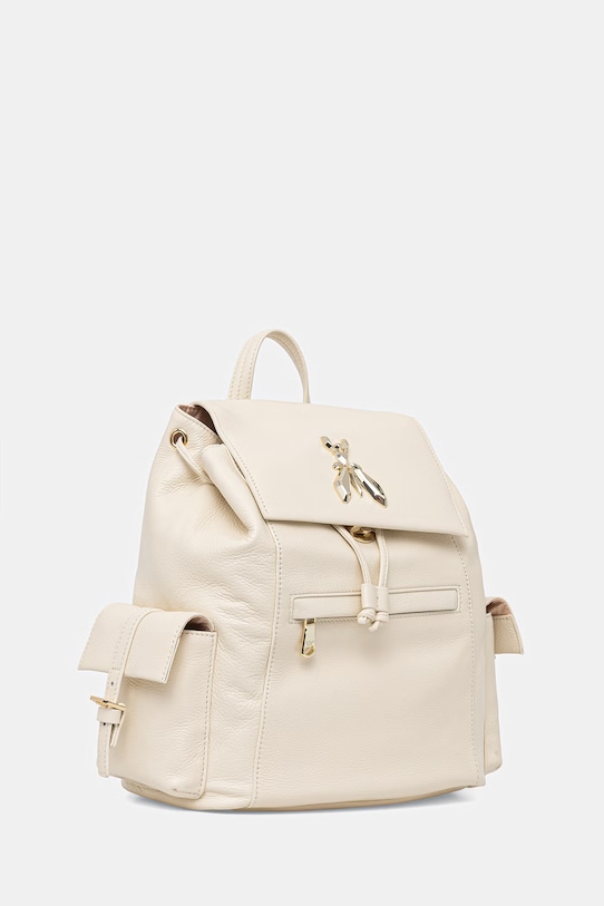 Patrizia Pepe dámský kožený batoh 8B0339.L133 béžová SS26
