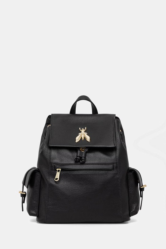 Patrizia Pepe plecak damski skórzany czarny 8B0339.L133