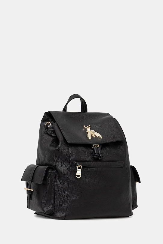 Patrizia Pepe batoh dámský kožený 8B0339.L133 černá SS26