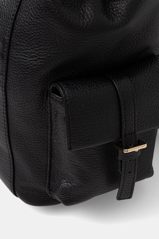 Patrizia Pepe plecak damski skórzany czarny 8B0339.L133