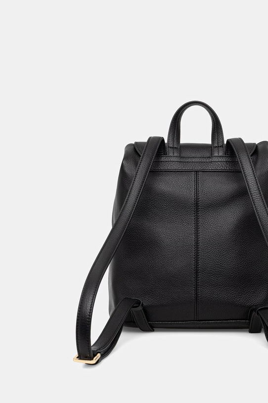 Akcesoria Patrizia Pepe plecak damski skórzany 8B0340.L133 czarny
