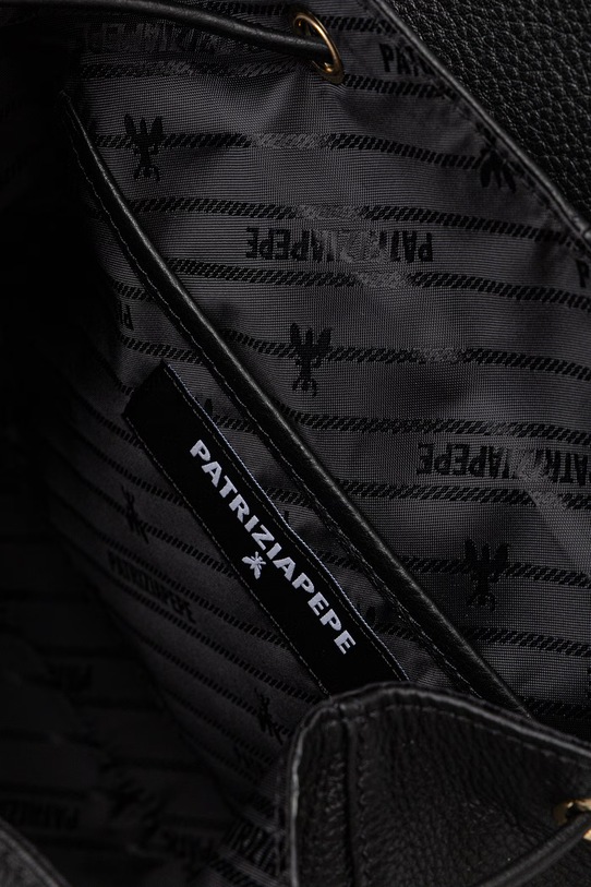 Patrizia Pepe plecak damski skórzany 8B0340.L133 czarny