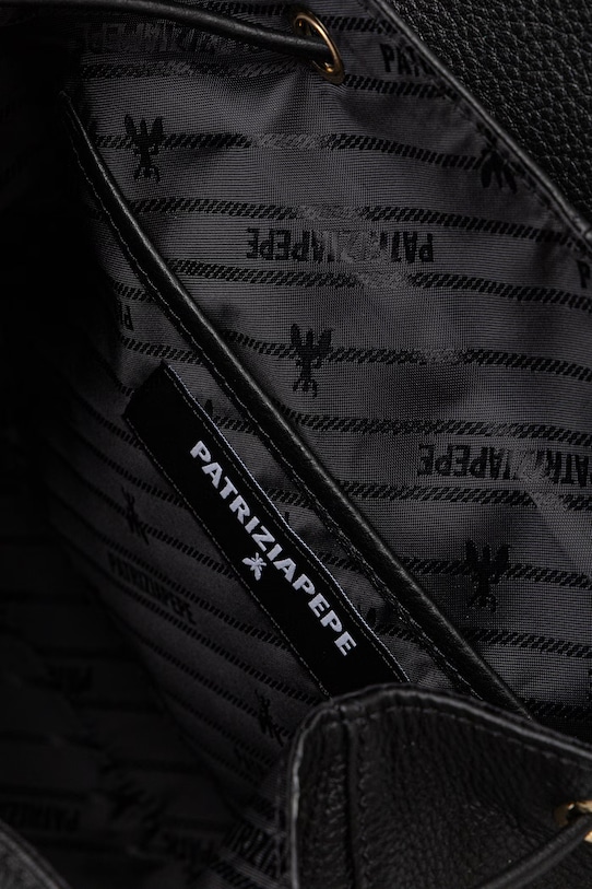 Patrizia Pepe plecak damski skórzany 8B0340.L133 czarny