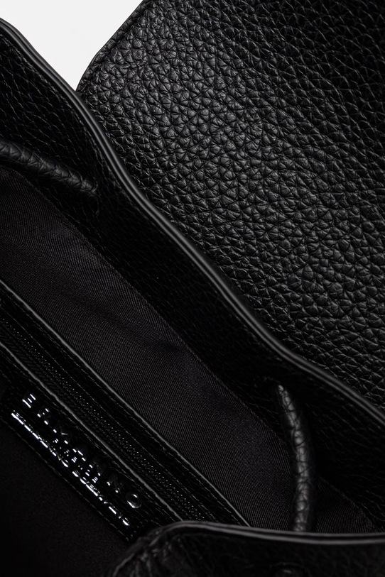 ERMANNO Firenze plecak miejski damski z imitacji skóry 12402104 czarny