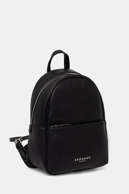 ERMANNO Firenze plecak damski z imitacji skóry 12402117 czarny SS26