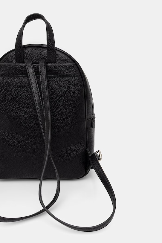 Akcesoria ERMANNO Firenze plecak damski z imitacji skóry 12402117 czarny