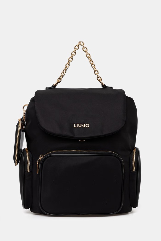 Liu Jo plecak nie mieści A4 czarny AA6174.T382A