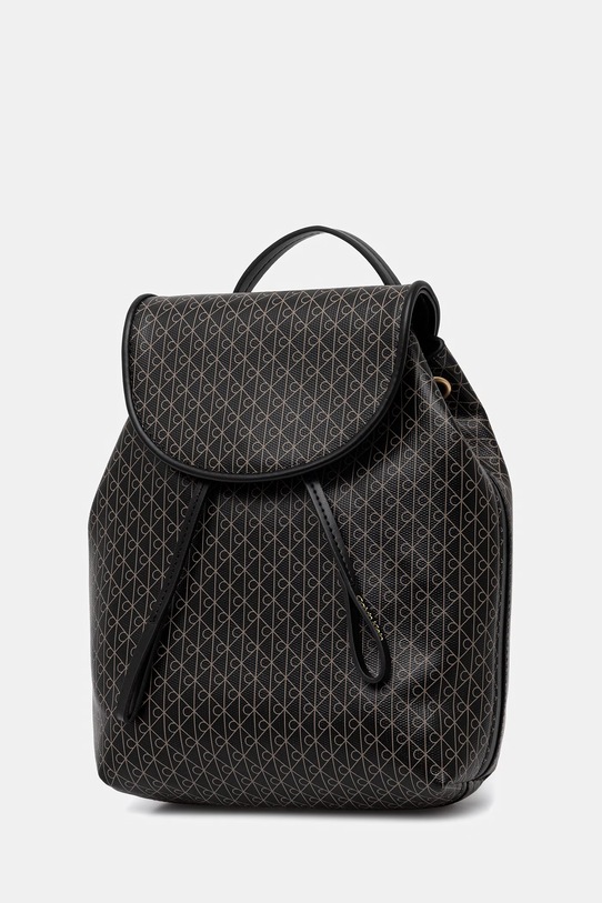 Calvin Klein ruksak dámsky z imitácie kože LV04F3507G čierna SS26